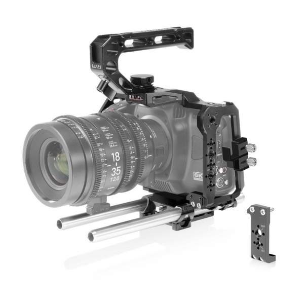 Shape Klatka operatorska BMCC 6K /6K PRO / 6K G2 Cage Top Handle LWS Rod System [SHBM6KROD]